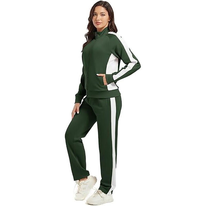 Ladies Casual Sportswear with Functional Zipper Lune London