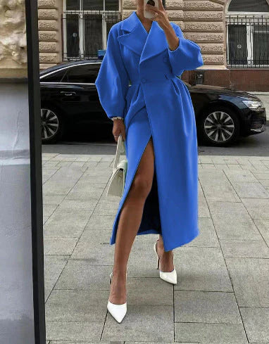 Lune London | Coat - Double-breasted - Plus Size Sleeves - Tailored Fit - Elegant & Chic