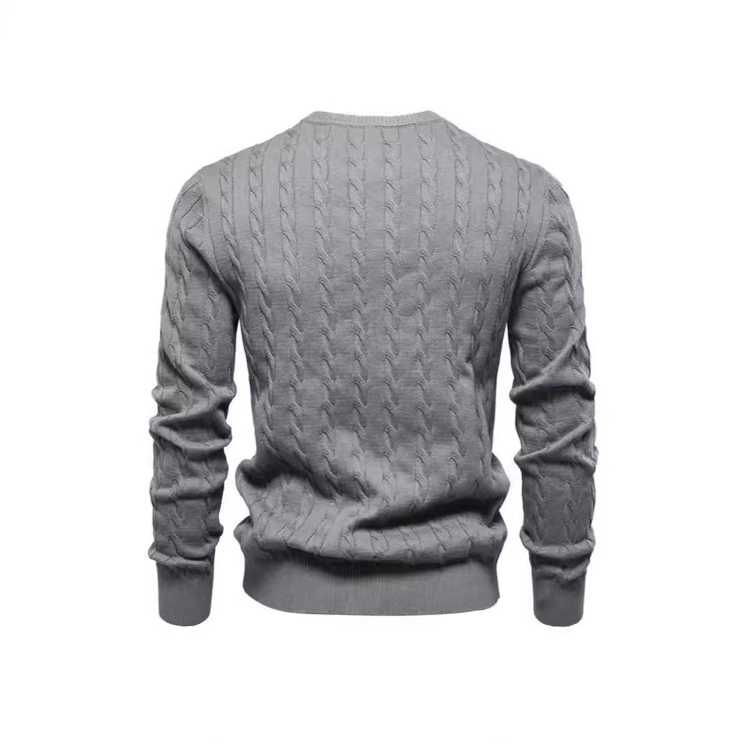 Men's Knit Pattern Sweater Lune London