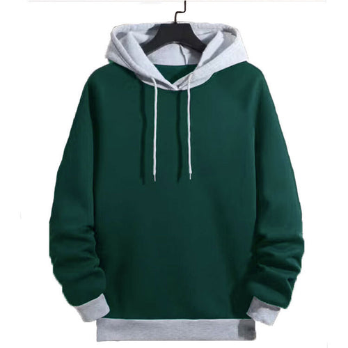 Men's casual hoodie with contrast sleeves Lune London