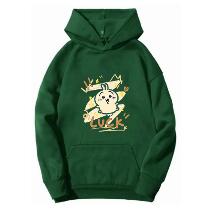 Women's hoodie with funny rabbit design Chic & Stil