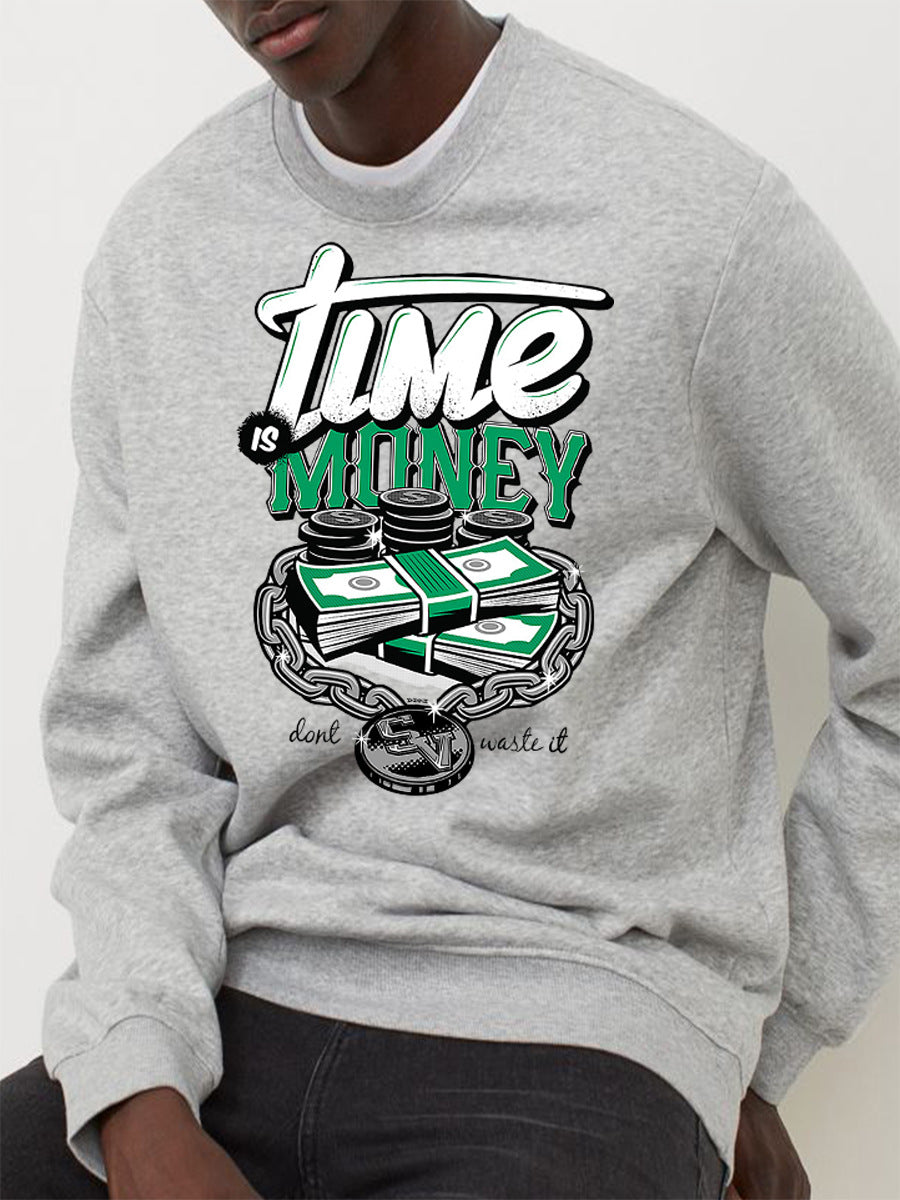 Women’s sweatshirt with creative graphic print Lune London