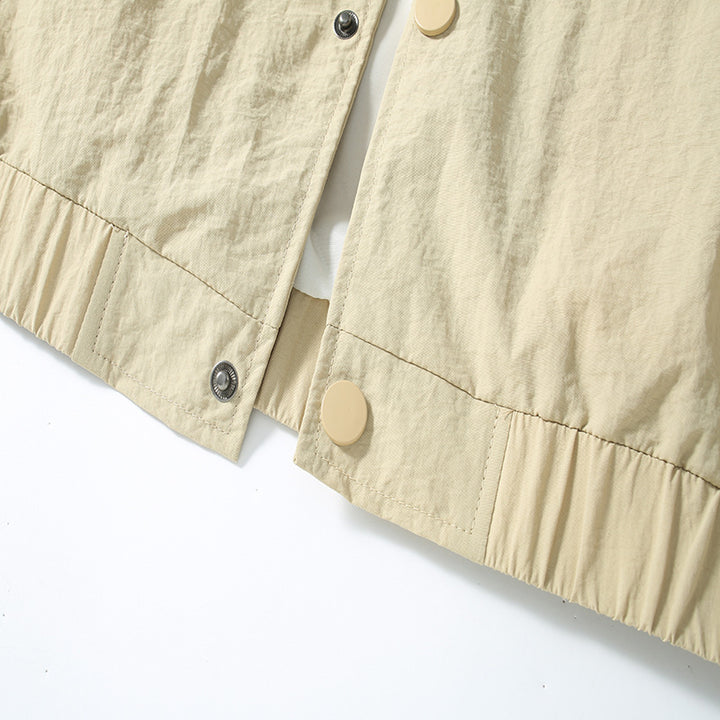 Lightweight transition jacket for men with elastic edges Lune London