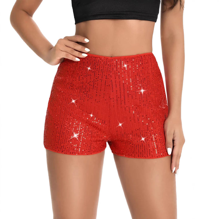 Women glamorous sequin shorts Lune London