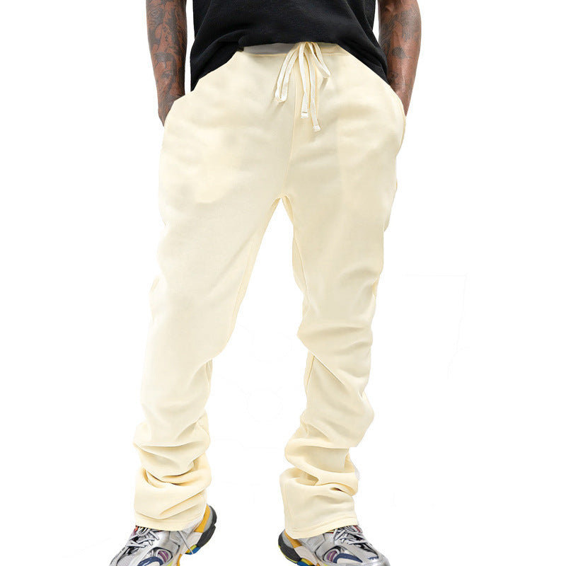 Casual pants for men, comfortable, with an elastic waistband Lune London