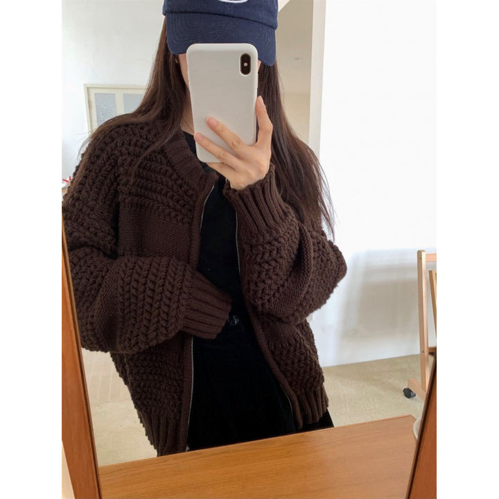 Gilet confortable pour femmes avec un design texturé Chic & Stil