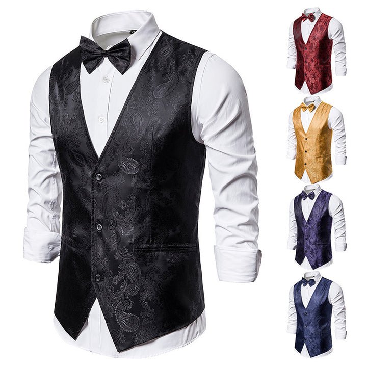 Noble men's satin vest Lune London