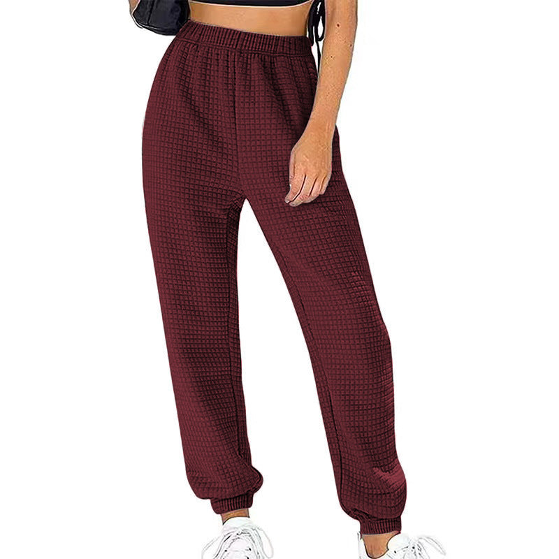 Ladies Comfortable Leisure Pants with Structured Design Lune London