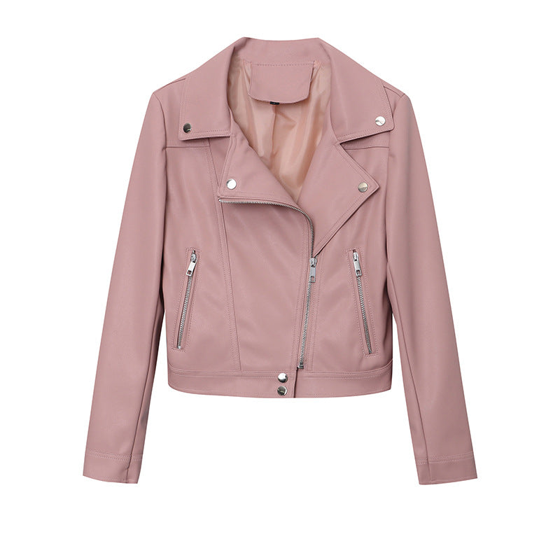 Women's Stylish Biker Jacket made of high-quality Faux Leather Chic & Stil