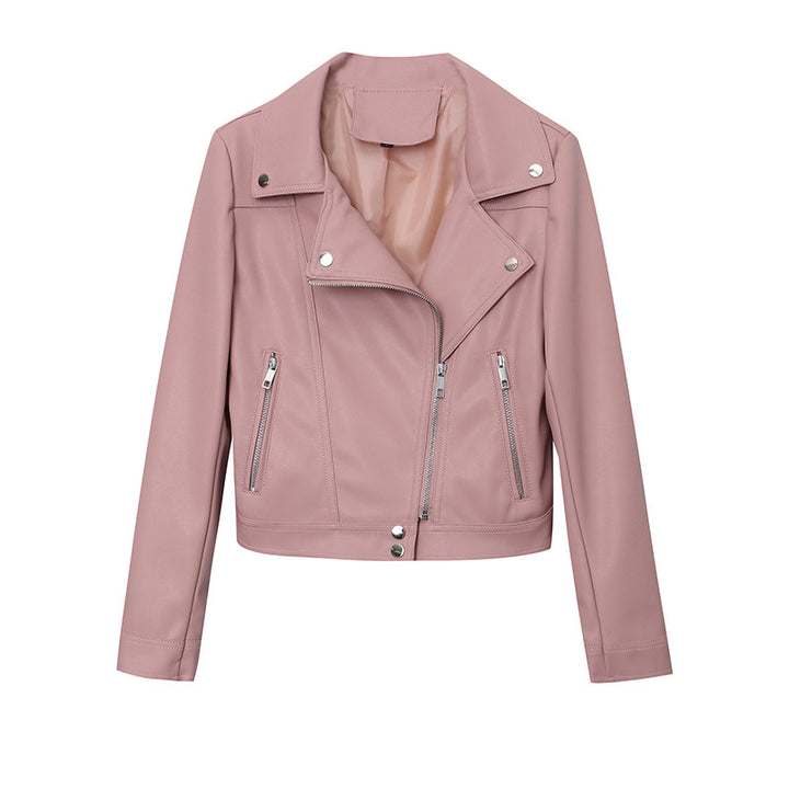 Women's Stylish Biker Jacket made of high-quality Faux Leather Chic & Stil