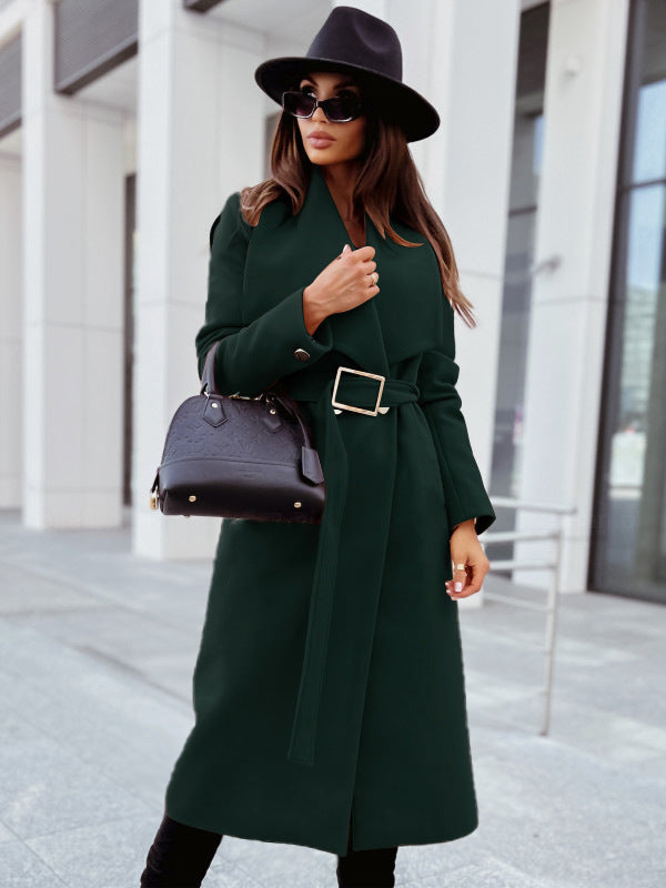 Elegant trench coat for women with belt and high-quality finish Lune London