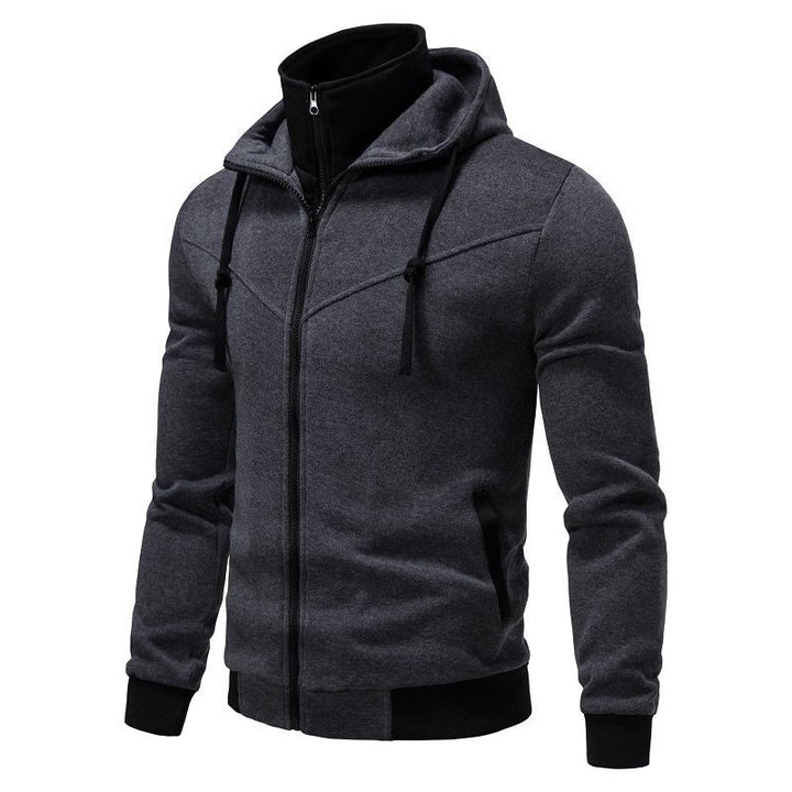Men's sports hoodie with a modern cut and practical zip pockets Lune London