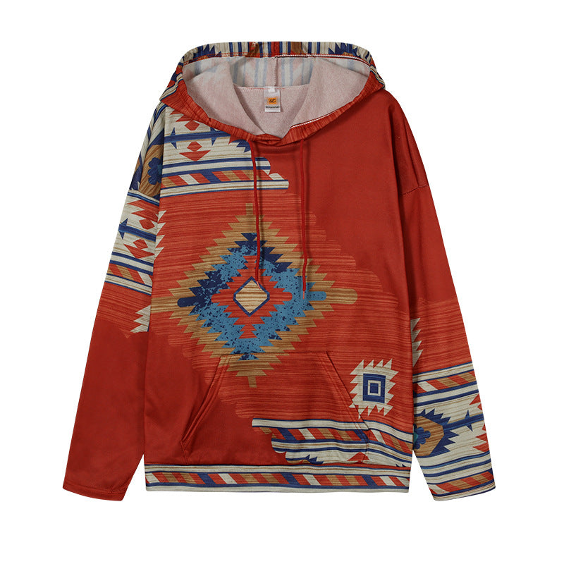 Women's hoodie with a unique tribal pattern Lune London