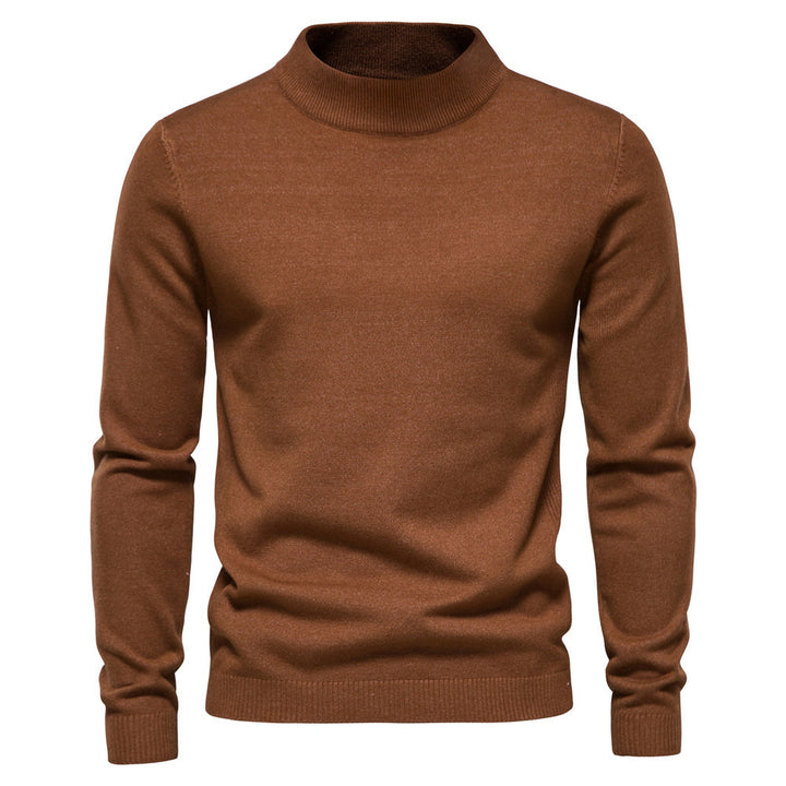 Elegant men's fine wool turtleneck sweater Lune London