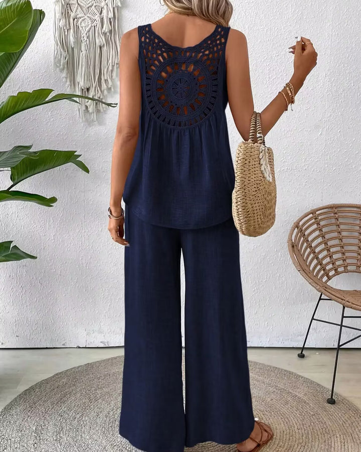 Ladies loose casual jumpsuit Lune London