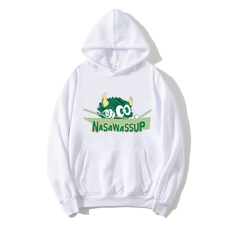 Women's hoodie with playful motif Chic & Stil
