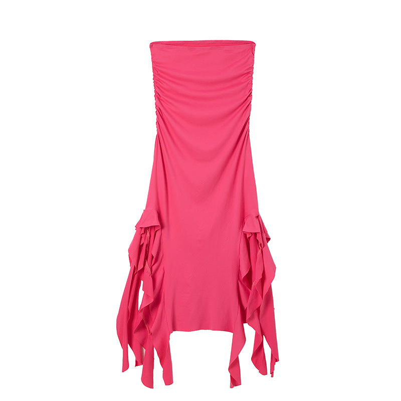 Lune London Ruffle Evening Dress for Women