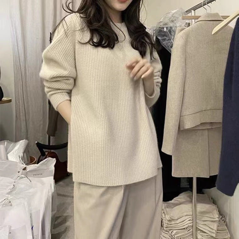 Ladies Thick Knit Sweater Lune London