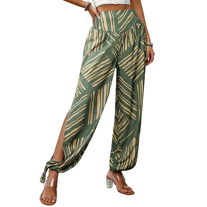 Women Boho Wide Leg Pants Lune London