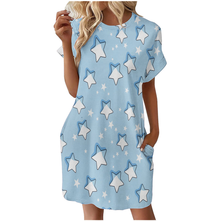 Chic Floral Print Shift Dress for Women