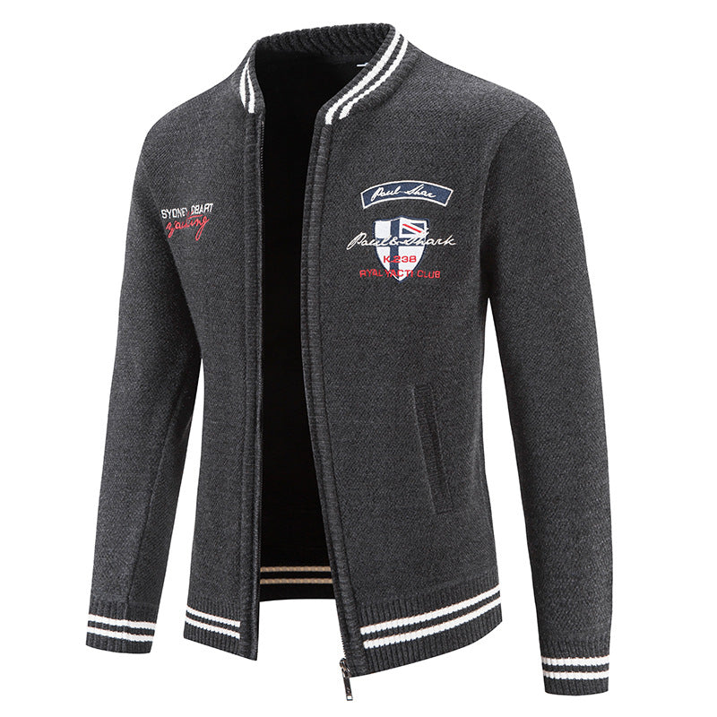 Men's sport knitted jacket with versatile design Lune London