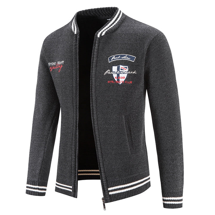 Men's sport knitted jacket with versatile design Lune London