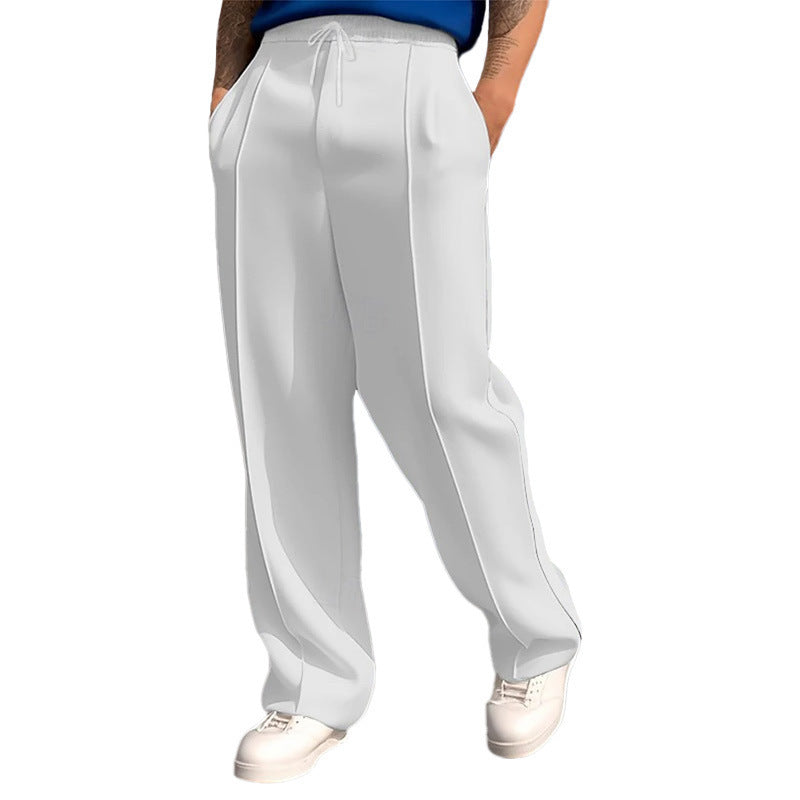 Stylish men's jogger pants with elastic waistband and functional pockets Lune London