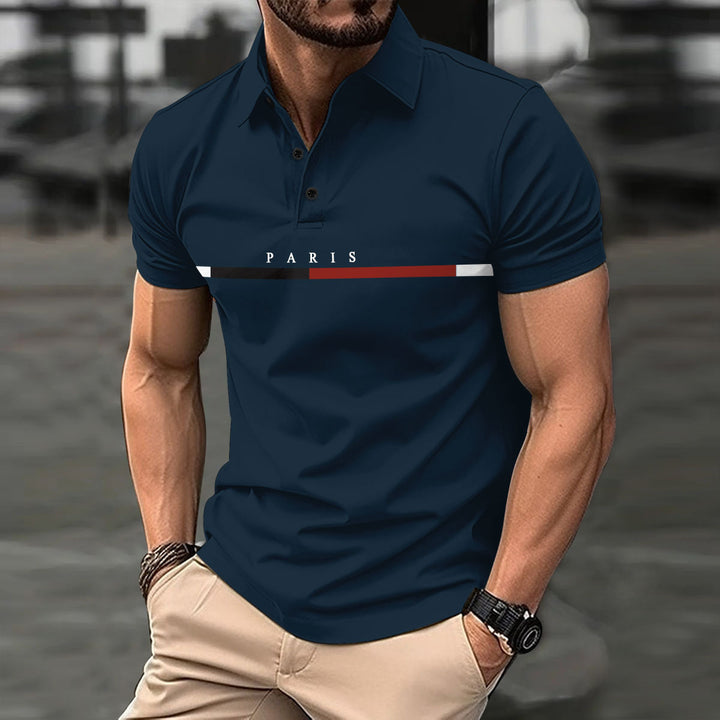 Men's Chic and Stylish Leisure Polo Shirt