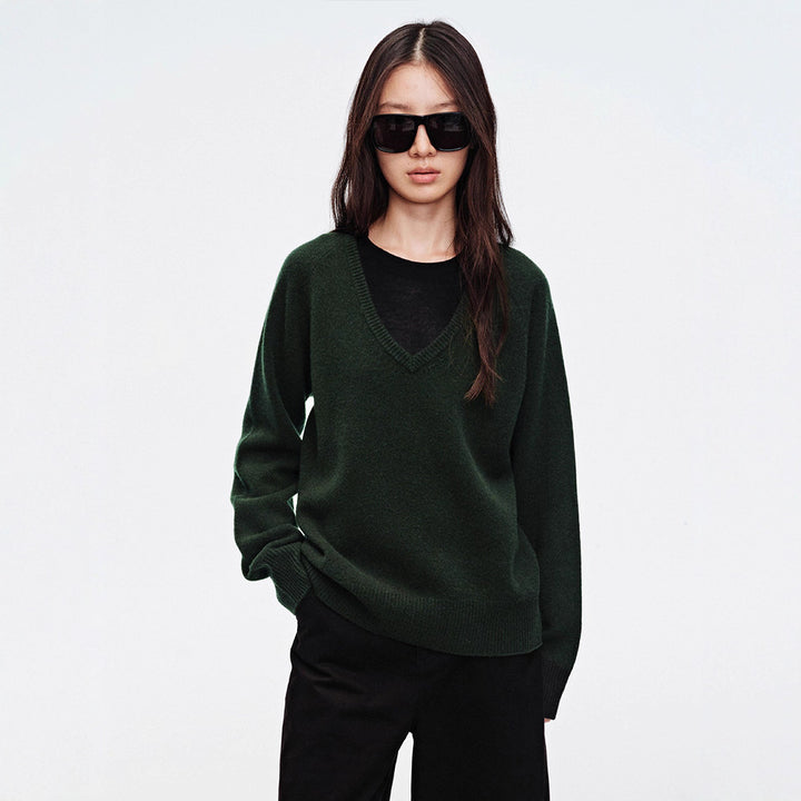 Pull Douillet Femme Col V Chic & Stil