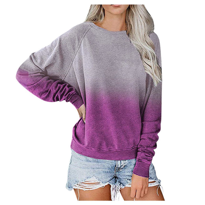 Lune London Women's Casual Ombre Sweatshirt