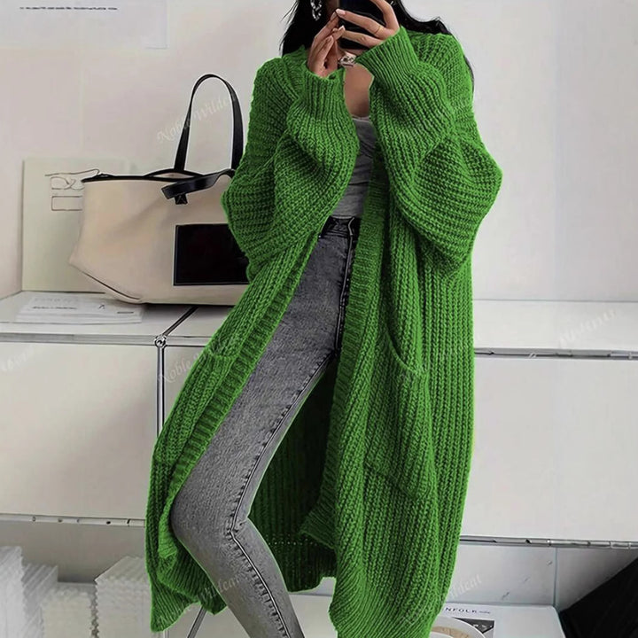 Oversized knitted coat for women Lune London