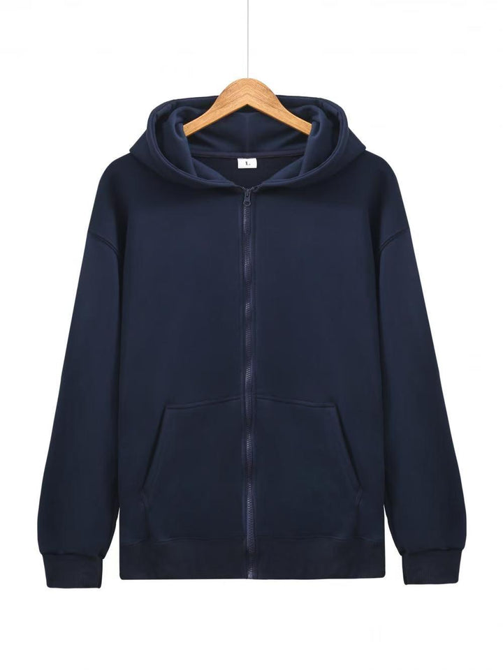 Women's hooded jacket with full zipper and practical pockets Lune London