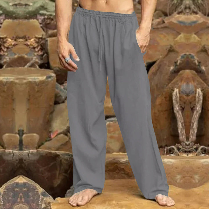 Comfortable casual pants for men with adjustable waist Lune London