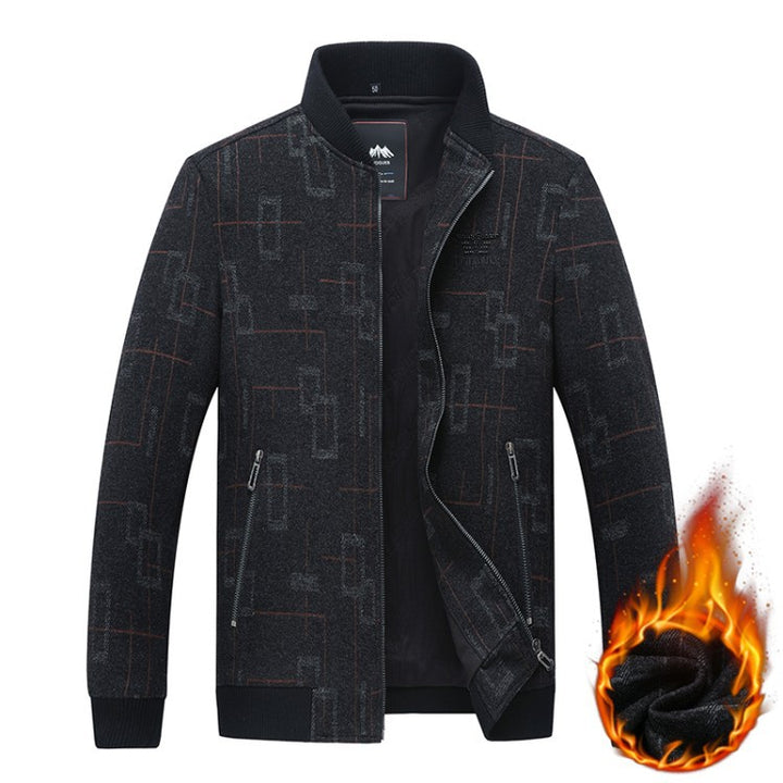 Modern quilted jacket for men with particularly warm inner lining Lune London