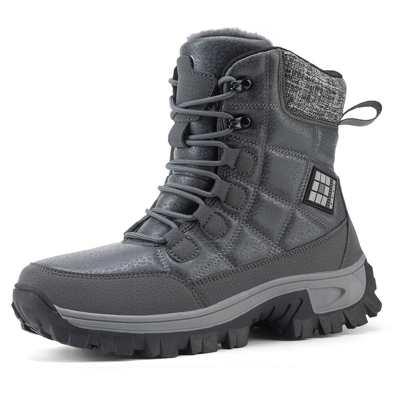 Winter hiking boots for women with insulated lining and non-slip sole Lune London