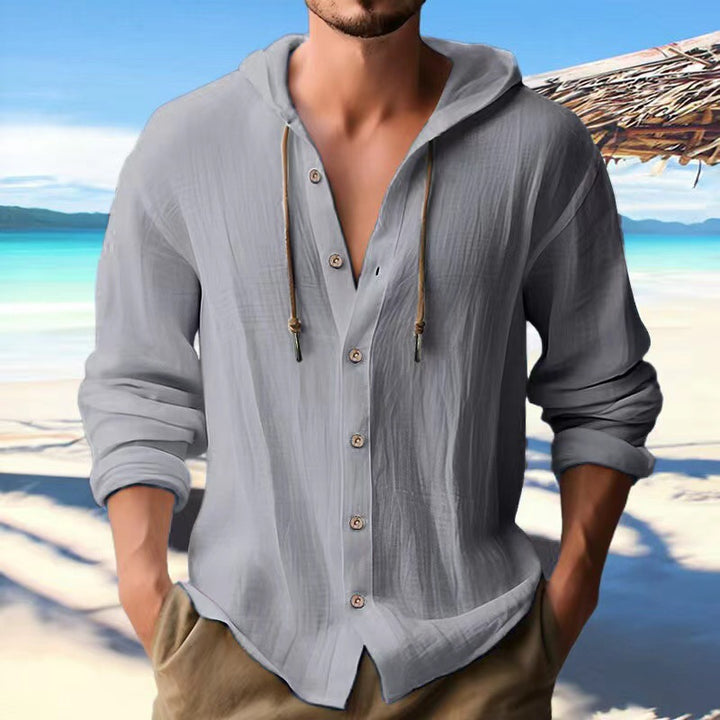 Men's Hoodie with a relaxed fit and practical details Lune London