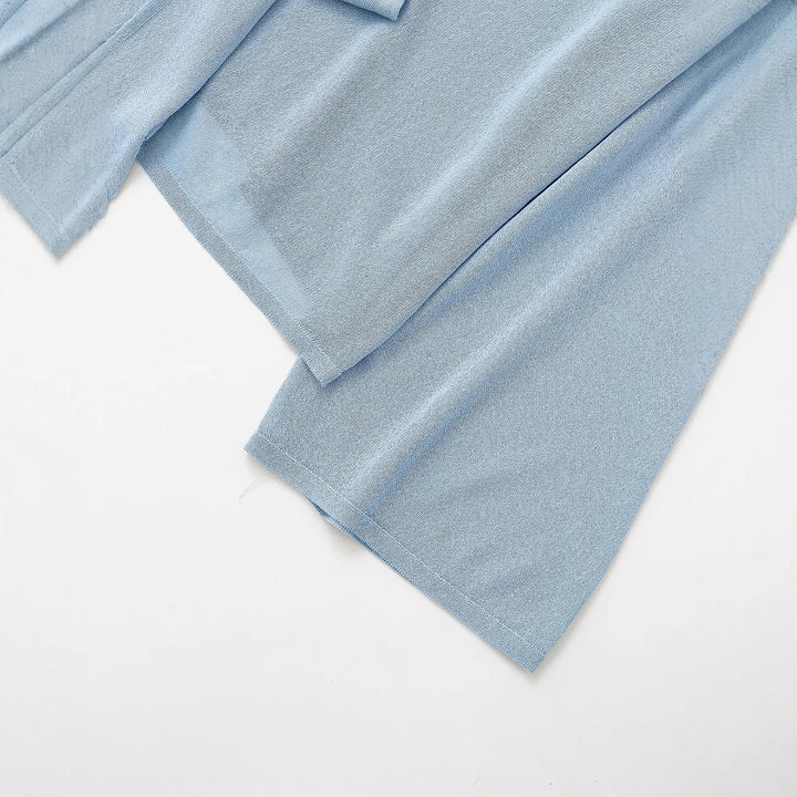 Blouse aérienne femme avec détails de volants romantiques et bande à nouer Chic & Stil