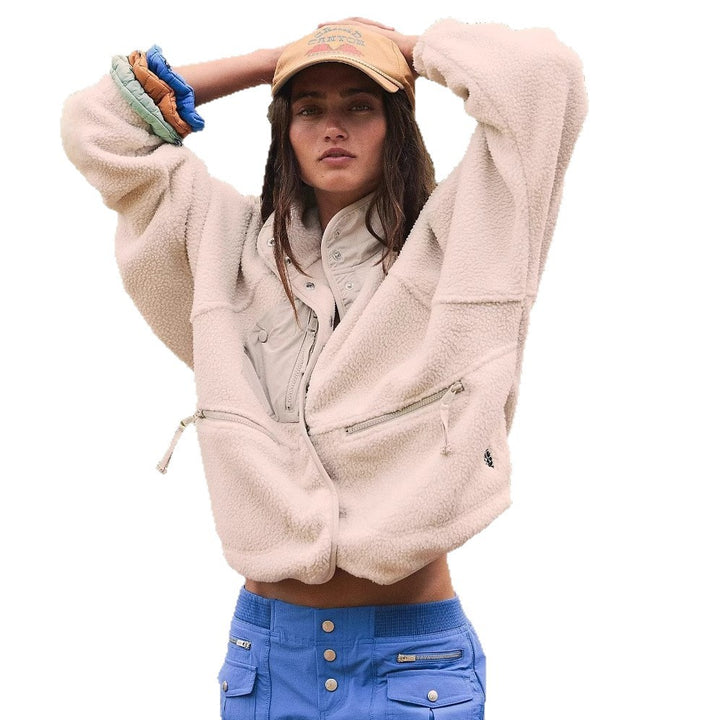 Elegant and comfortable fleece jacket for women Lune London
