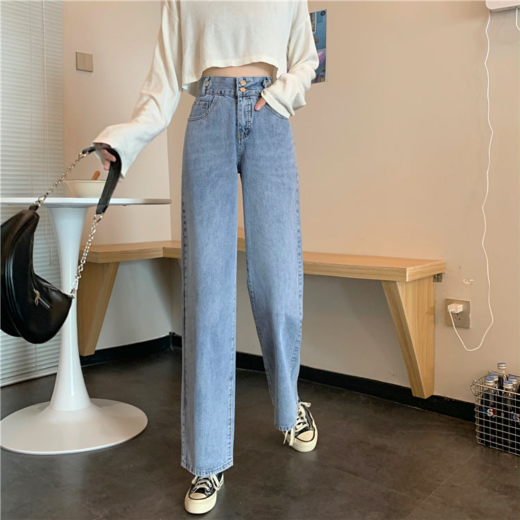 Jeans bootcut taille haute pour femmes Chic & Stil