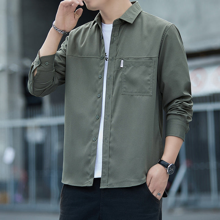 Casual overshirt jacket for men with practical pockets Lune London