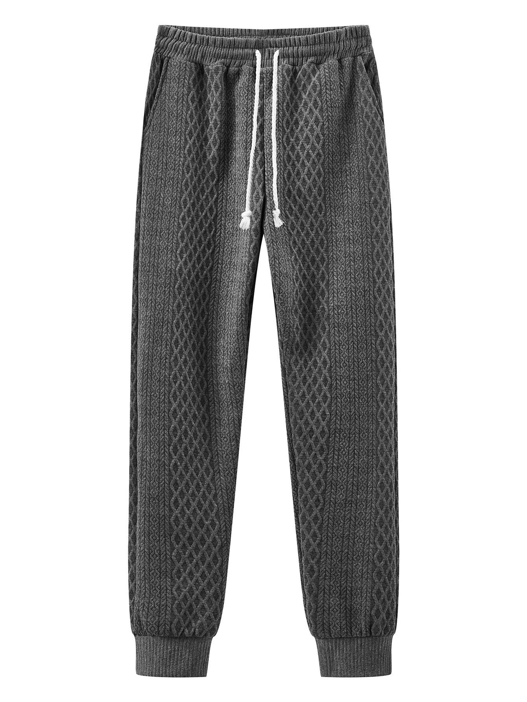 Comfortable sweatpants for men with an innovative structured design and an adjustable waist Lune London