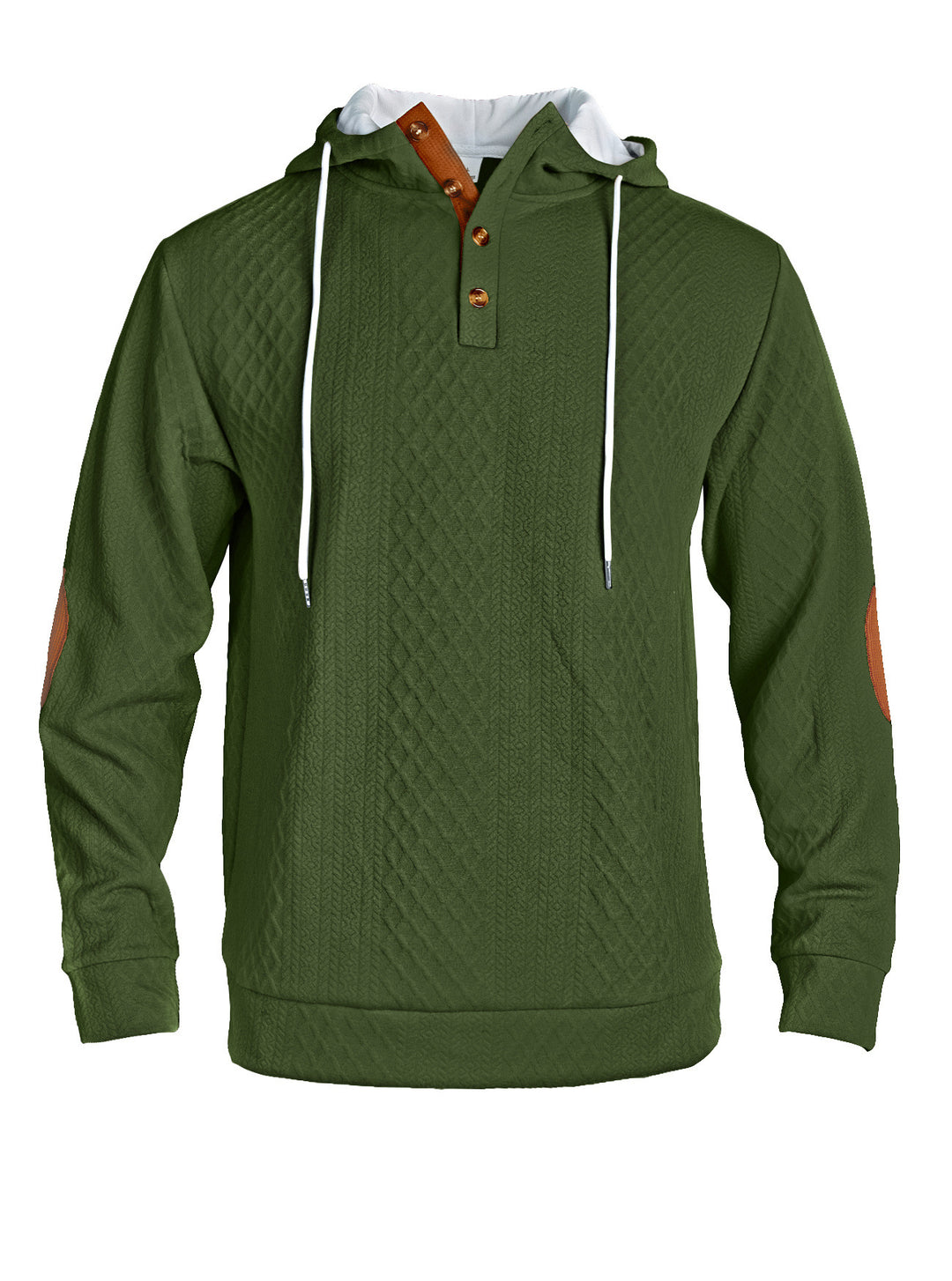 Casual hoodie for men with an innovative knitted structure and stylish accents Lune London
