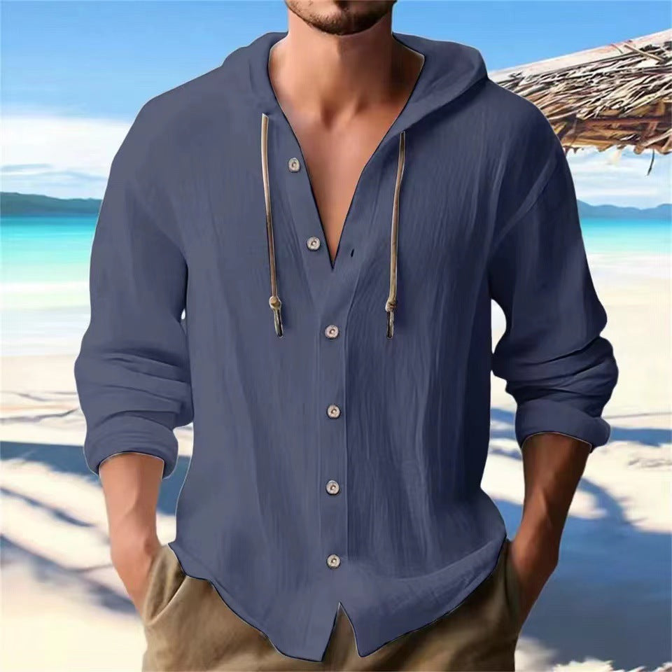 Men's Hoodie with a relaxed fit and practical details Lune London