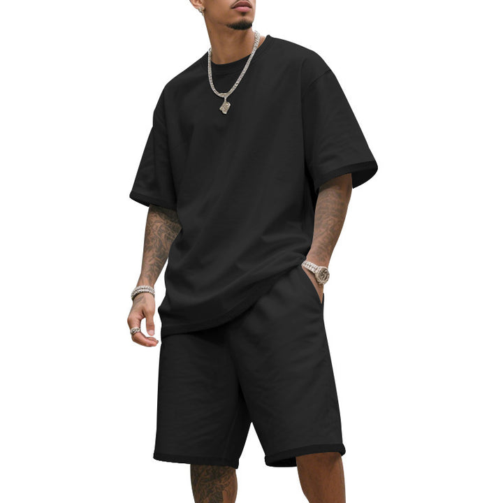 Men's Casual Training T-Shirt and Shorts Set Lune London