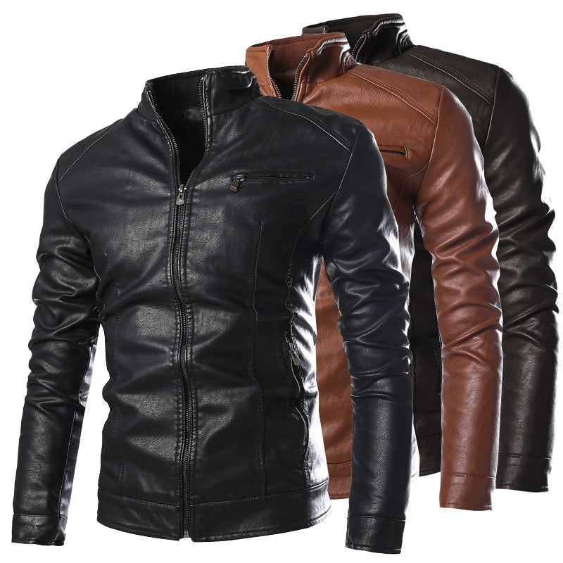 Lune London Leather Coat for Men