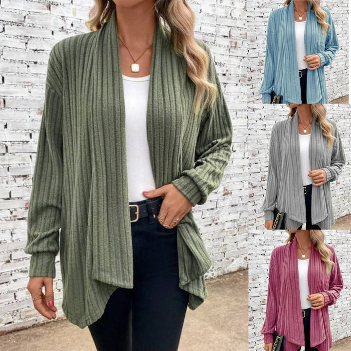 Ladies open cut casual cardigan Lune London