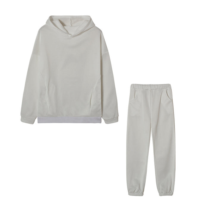 Ensemble de sweat à capuche sportif et de pantalon de jogging Chic & Stil pour femmes