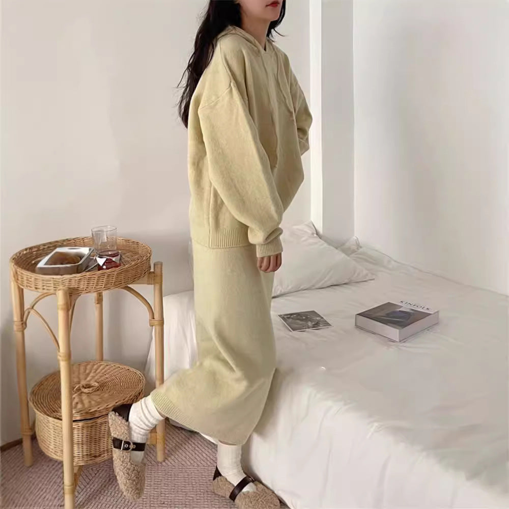 Robe hoodie pour femmes avec une coupe élégante et des poches pratiques Chic & Stil