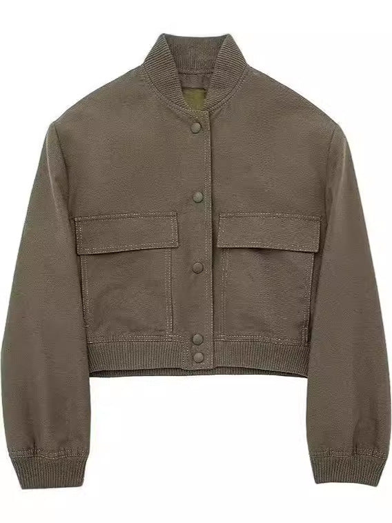 Ladies fashionable bomber jacket Lune London
