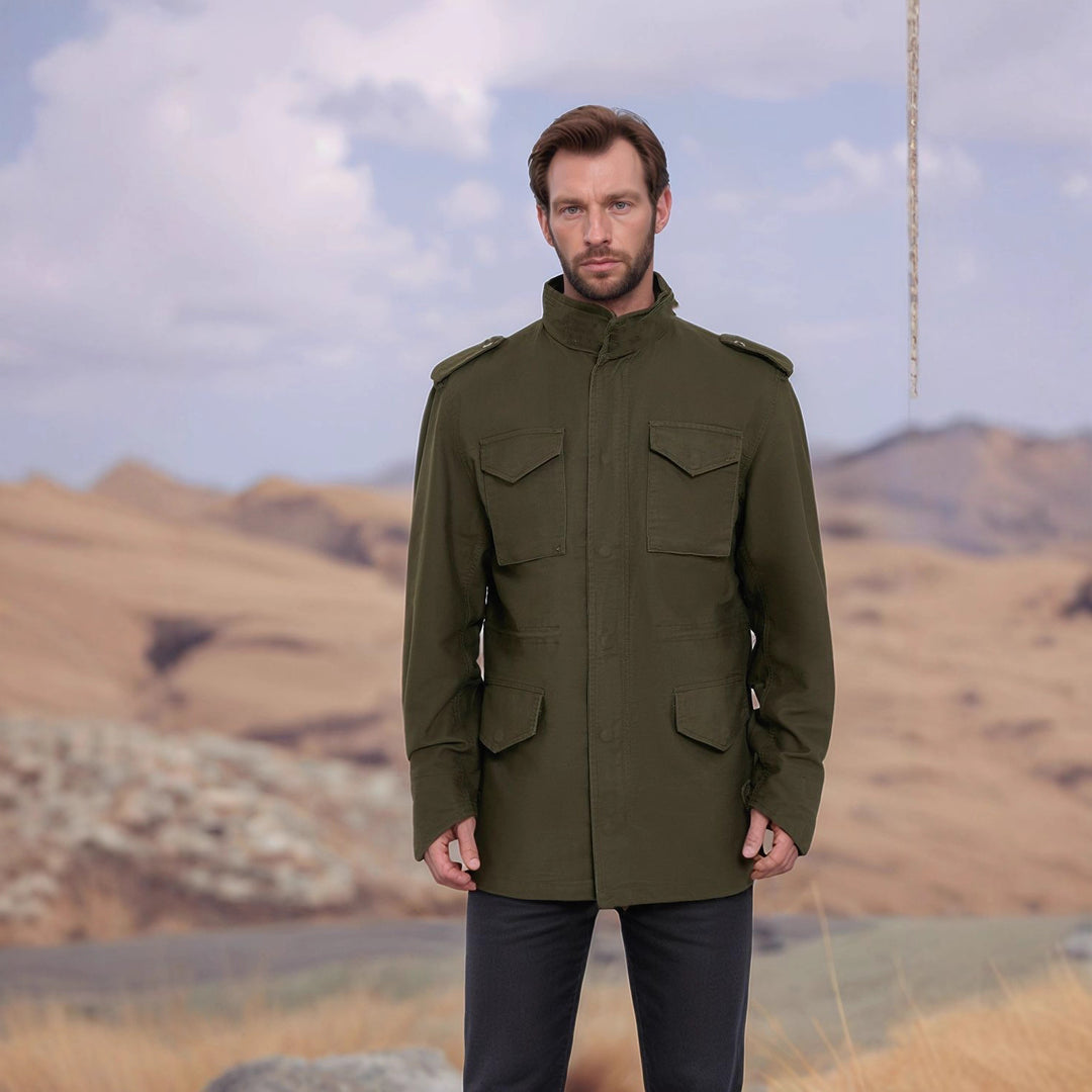 Lune London military style utility jacket for women